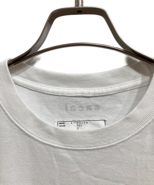 sacai（サカイ）sacai (サカイ) KAWS TOKYO FIRST TEE ホワイト サイズ:3の古着・服飾アイテム