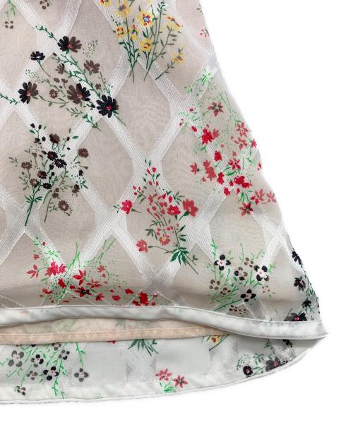 TOCCA（トッカ）TOCCA (トッカ) FLORET PATTERN ドレス ワンピース ホワイト サイズ:2の古着・服飾アイテム