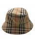 BURBERRY LONDON ENGLAND（バーバリー ロンドン イングランド）の古着「ノバチェックバケットハット」｜ベージュ