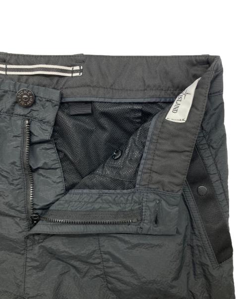 STONE ISLAND（ストーンアイランド）STONE ISLAND (ストーンアイランド) NYLON METAL PANTS ブラック サイズ:30の古着・服飾アイテム