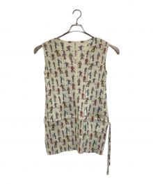 PLEATS PLEASE（プリーツプリーズ）の古着「人柄 プリーツチュニック」｜ベージュ