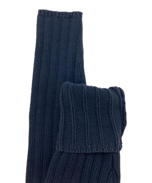 THIRD MAGAZINE（サードマガジン）THIRD MAGAZINE (サードマガジン) リブニットカーディガン ネイビー サイズ:9の古着・服飾アイテム