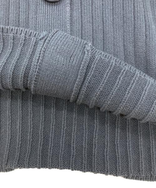 THIRD MAGAZINE（サードマガジン）THIRD MAGAZINE (サードマガジン) リブニットカーディガン ネイビー サイズ:9の古着・服飾アイテム