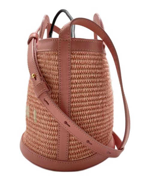 MARNI（マルニ）MARNI (マルニ) Tropicalia Basket Bag Small ピンクの古着・服飾アイテム