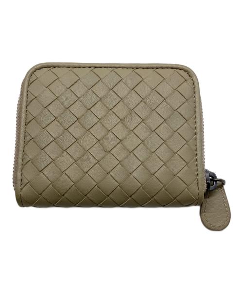 BOTTEGA VENETA（ボッテガベネタ）BOTTEGA VENETA (ボッテガベネタ) イントレチャートコインパース ベージュの古着・服飾アイテム
