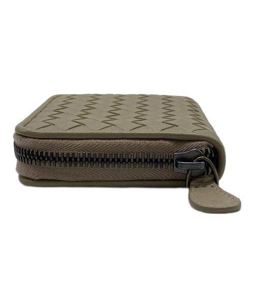 BOTTEGA VENETA（ボッテガベネタ）BOTTEGA VENETA (ボッテガベネタ) イントレチャートコインパース ベージュの古着・服飾アイテム
