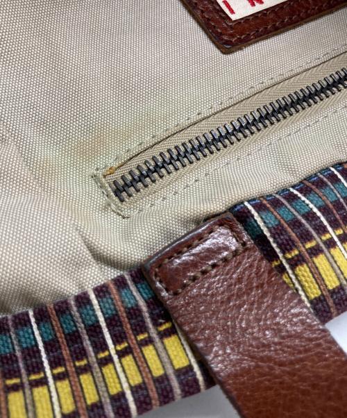 MARNI（マルニ）MARNI (マルニ) キャンバスハンドバッグの古着・服飾アイテム