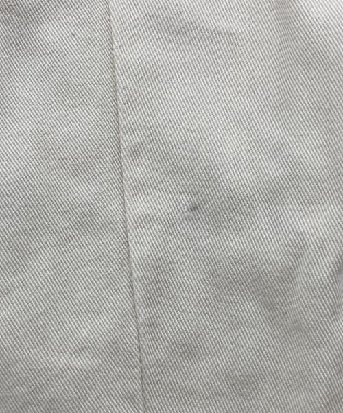 HARVESTY（ハーベスティー）HARVESTY (ハーベスティー) チノクロスサーカスパンツ アイボリー サイズ:2の古着・服飾アイテム