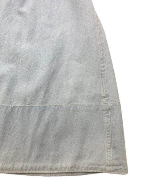 POLO RALPH LAUREN（ポロ・ラルフローレン）POLO RALPH LAUREN (ポロ・ラルフローレン) シャンブレーフロントボタンスカート インディゴ サイズ:6の古着・服飾アイテム