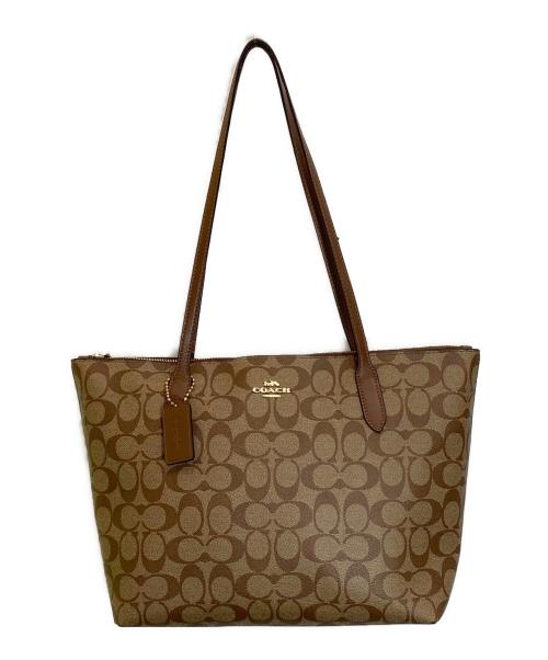 COACH（コーチ）COACH (コーチ) トートバッグ ブラウンの古着・服飾アイテム