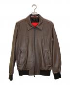ISAIAイザイア）の古着「FLIGHT JACKET」｜ブラウン