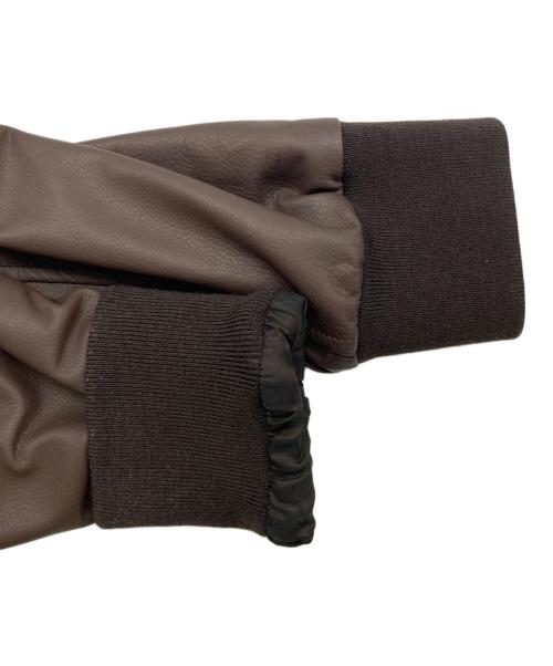 ISAIA（イザイア）ISAIA (イザイア) FLIGHT JACKET ブラウン サイズ:46の古着・服飾アイテム