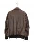 ISAIA (イザイア) FLIGHT JACKET ブラウン サイズ:46：69000円