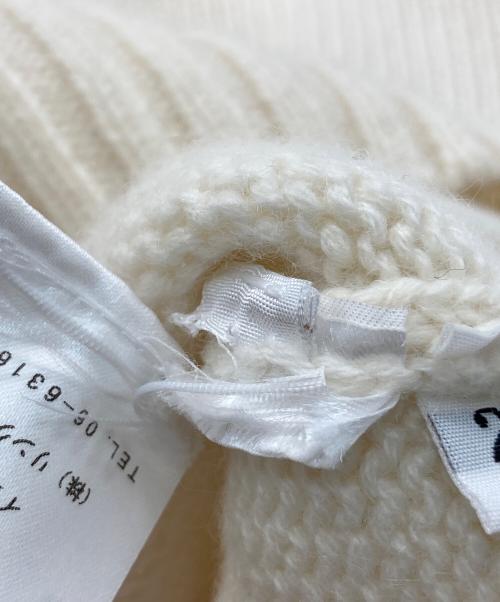 RING JACKET（リングジャケット）RING JACKET (リングジャケット) CASHMERE SWEATER ベージュ サイズ:2の古着・服飾アイテム