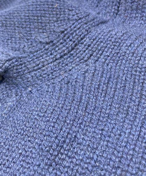 RING JACKET（リングジャケット）RING JACKET (リングジャケット) カシミヤタートルネックニット ネイビー サイズ:48の古着・服飾アイテム