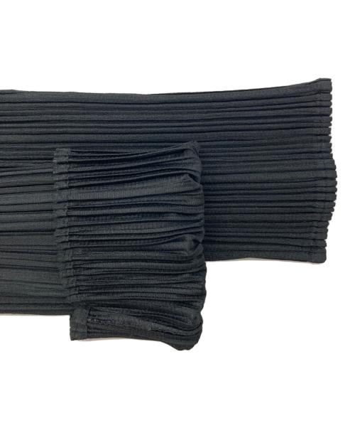 PLEATS PLEASE（プリーツプリーズ）PLEATS PLEASE (プリーツプリーズ) プリーツシャツブラウス ブラック サイズ:3の古着・服飾アイテム