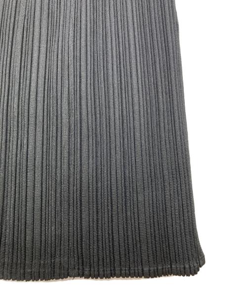 PLEATS PLEASE（プリーツプリーズ）PLEATS PLEASE (プリーツプリーズ) プリーツシャツブラウス ブラック サイズ:3の古着・服飾アイテム