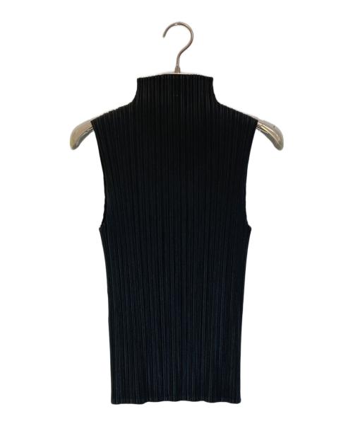 PLEATS PLEASE（プリーツプリーズ）PLEATS PLEASE (プリーツプリーズ) プリーツブラウス ブラック サイズ:3の古着・服飾アイテム