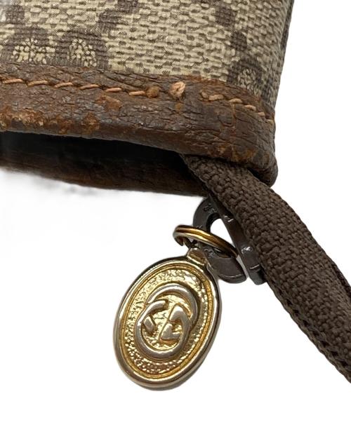 GUCCI（グッチ）GUCCI (グッチ) GGスプリームトートバッグ ブラウンの古着・服飾アイテム