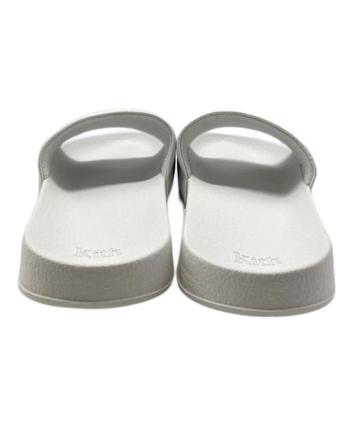 KITH（キス）KITH (キス) スライドサンダル ホワイト サイズ:40の古着・服飾アイテム