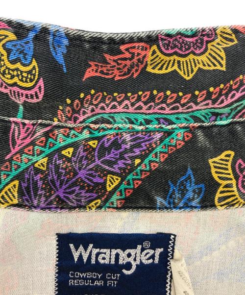 Wrangler（ラングラー）Wrangler (ラングラー) 80sペイズリーウェスタンシャツ マルチカラー サイズ:XLの古着・服飾アイテム
