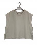 BEARDSLEYビアズリー）の古着「ムーンライクショートベスト」｜ベージュ