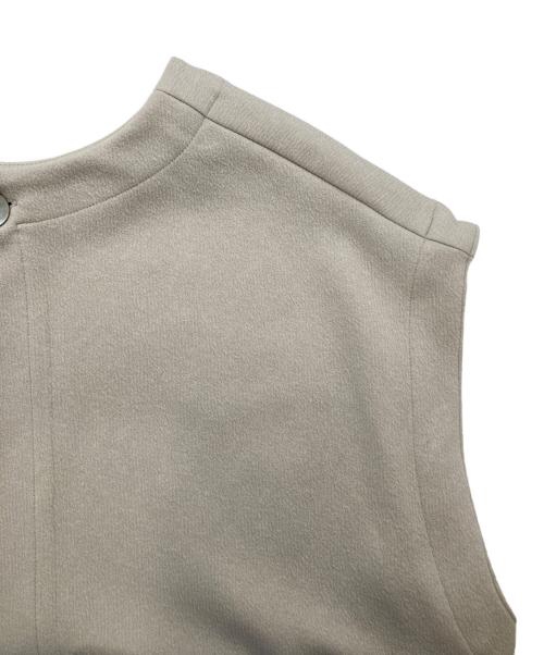 BEARDSLEY（ビアズリー）BEARDSLEY (ビアズリー) ムーンライクショートベスト ベージュ サイズ:freeの古着・服飾アイテム