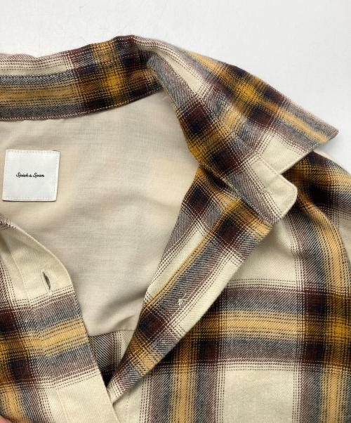 Spick and Span（スピック＆スパン）Spick and Span (スピックアンドスパン) オンブレーチェックルーズシャツ マルチカラー サイズ:Fの古着・服飾アイテム