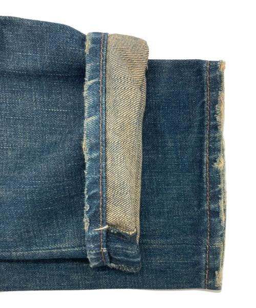 DIOR HOMME（ディオール オム）DIOR HOMME (ディオール オム) コンバインスキニーデニム インディゴ × グレー サイズ:27の古着・服飾アイテム