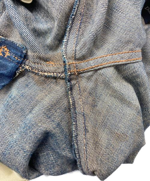 DIOR HOMME（ディオール オム）DIOR HOMME (ディオール オム) コンバインスキニーデニム インディゴ × グレー サイズ:27の古着・服飾アイテム