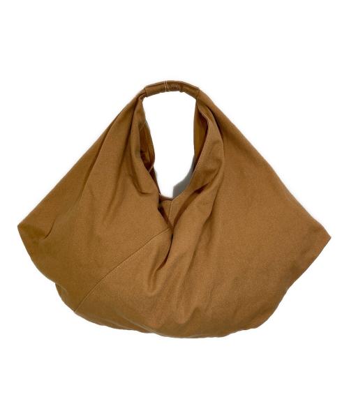 MM6 Maison Margiela（エムエムシックスメゾンマルジェラ）MM6 Maison Margiela (エムエムシックスメゾンマルジェラ) ジャパニーズドレープバッグ ブラウンの古着・服飾アイテム