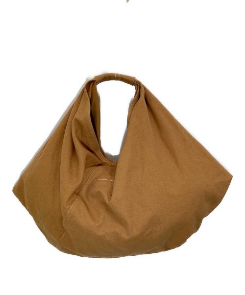 MM6 Maison Margiela（エムエムシックスメゾンマルジェラ）MM6 Maison Margiela (エムエムシックスメゾンマルジェラ) ジャパニーズドレープバッグ ブラウンの古着・服飾アイテム