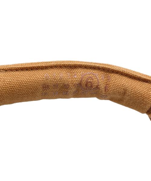 MM6 Maison Margiela（エムエムシックスメゾンマルジェラ）MM6 Maison Margiela (エムエムシックスメゾンマルジェラ) ジャパニーズドレープバッグ ブラウンの古着・服飾アイテム