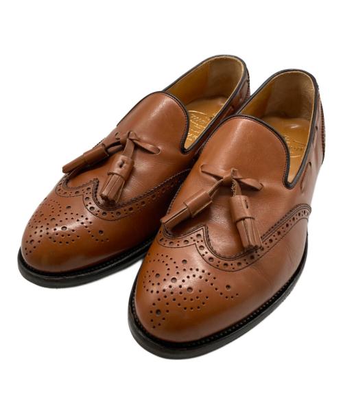 SCOTCH GRAIN（スコッチグレイン）SCOTCH GRAIN (スコッチグレイン) タッセルシューズ ブラウン サイズ:24.5の古着・服飾アイテム