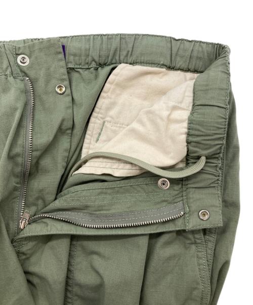 THE NORTHFACE PURPLELABEL（ザ・ノースフェイス パープルレーベル）THE NORTHFACE PURPLELABEL (ザ・ノースフェイス パープルレーベル) Ripstop Wide Cropped Field Pants カーキ サイズ:32の古着・服飾アイテム