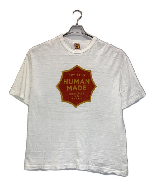 HUMAN MADE（ヒューマンメイド）HUMAN MADE (ヒューマンメイド) プリントTシャツ ホワイト サイズ:2XLの古着・服飾アイテム