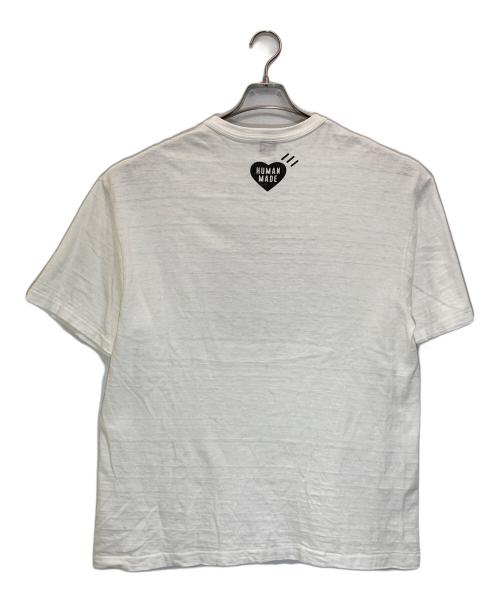 HUMAN MADE（ヒューマンメイド）HUMAN MADE (ヒューマンメイド) プリントTシャツ ホワイト サイズ:2XLの古着・服飾アイテム