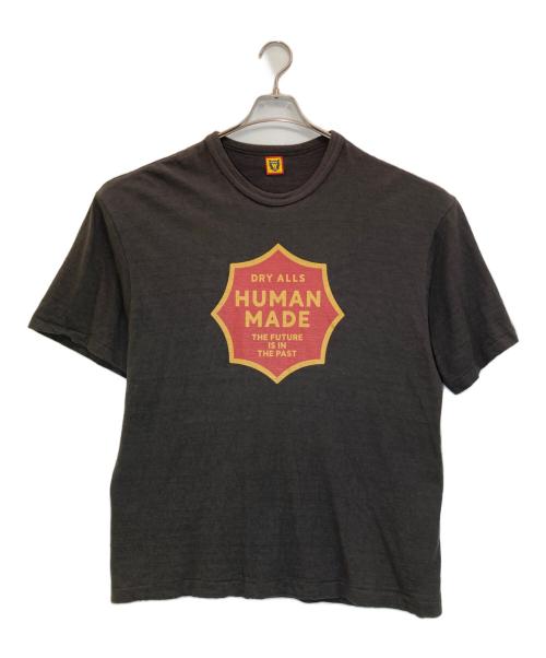 HUMAN MADE（ヒューマンメイド）HUMAN MADE (ヒューマンメイド) プリントTシャツ ブラック サイズ:2XLの古着・服飾アイテム