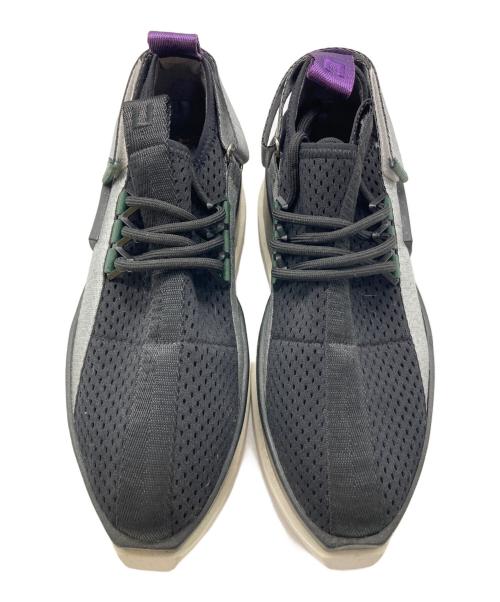 UNITED NUDE（ユナイテッドヌード）UNITED NUDE (ユナイテッドヌード) UN3D. (アンスリード) 厚底スニーカー ブラック×パープル サイズ:39の古着・服飾アイテム