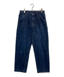 UNIVERSAL PRODUCTS.×CANTON（ユニバーサルプロダクツ×キャントン）の古着「5POCKET WIDE TAPERED DENIM PANTS XX」｜インディゴ