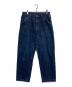 UNIVERSAL PRODUCTS.（ユニバーサルプロダクツ）の古着「5POCKET WIDE TAPERED DENIM PANTS XX」｜インディゴ