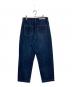 UNIVERSAL PRODUCTS. (ユニバーサルプロダクツ) CANTON (キャントン) 5POCKET WIDE TAPERED DENIM PANTS XX インディゴ サイズ:2：10000円