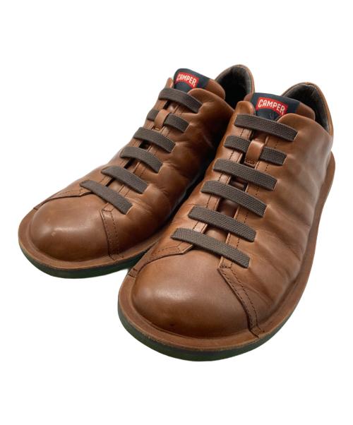 CAMPER（カンペール）CAMPER (カンペール) BEETLE ブラウン サイズ:41の古着・服飾アイテム