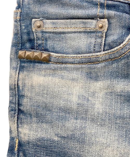 Hysteric Glamour（ヒステリックグラマー）Hysteric Glamour (ヒステリックグラマー) スタッズストレッチデニムパンツ インディゴ サイズ: W28×L32の古着・服飾アイテム