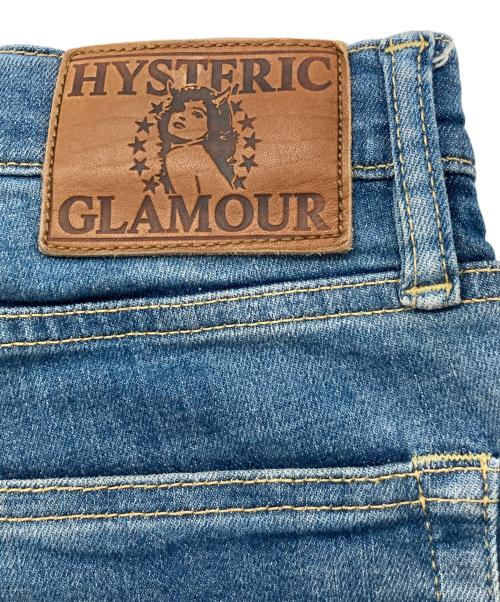 Hysteric Glamour（ヒステリックグラマー）Hysteric Glamour (ヒステリックグラマー) スタッズストレッチデニムパンツ インディゴ サイズ: W28×L32の古着・服飾アイテム