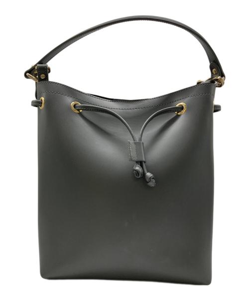 Gianni Notaro（ジャンニ ノターロ）Gianni Notaro (ジャンニ ノターロ) バケツガタバッグ グレーの古着・服飾アイテム