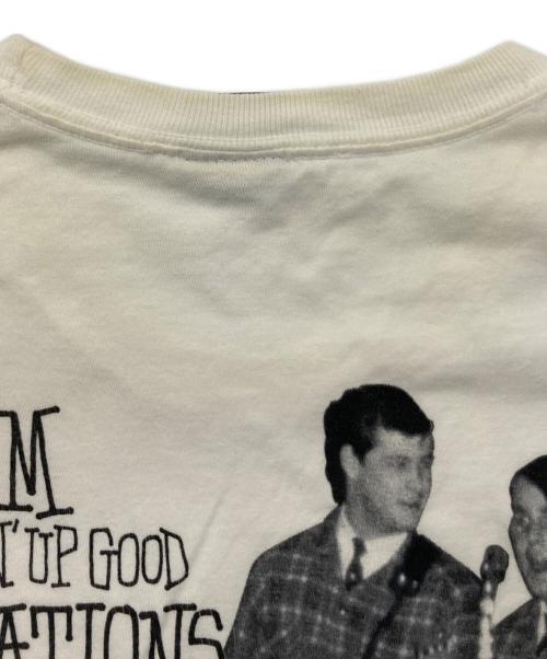 stussy（ステューシー）stussy (ステューシー) プリントTシャツ ホワイト サイズ:Ⅿの古着・服飾アイテム