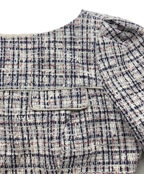 HER LIP TO（ハーリップトゥ）Her lip to (ハーリップトゥ) Charlotte Tweed Dress マルチカラー サイズ:Ⅿの古着・服飾アイテム