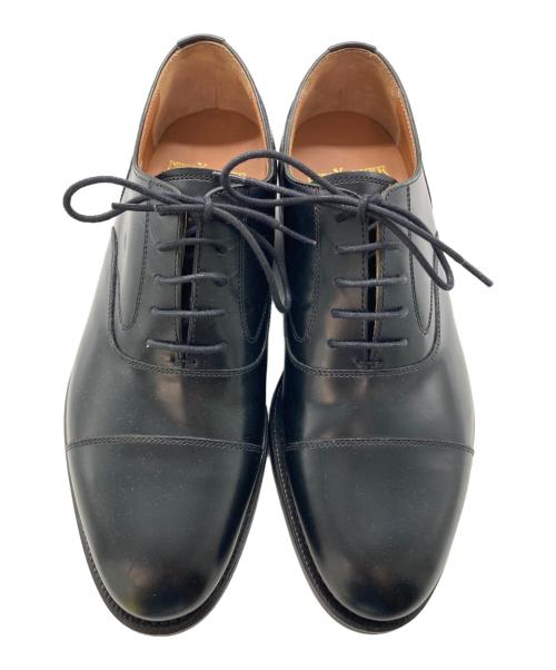 NEWYORKER（ニューヨーカー）NEWYORKER (ニューヨーカー) ストレートチップレザーシューズ ブラック サイズ:6 1/2の古着・服飾アイテム
