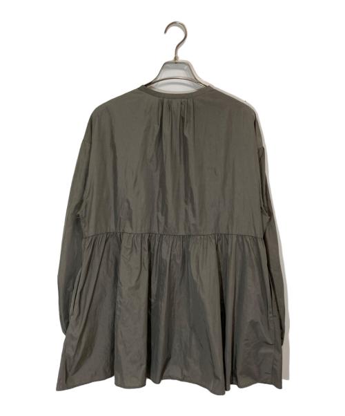 green label relaxing（グリーンレーベルリラクシング）green label relaxing (グリーンレーベルリラクシング) ボリュームスリーブエアリーブルゾン グレー サイズ:SIZE Freeの古着・服飾アイテム